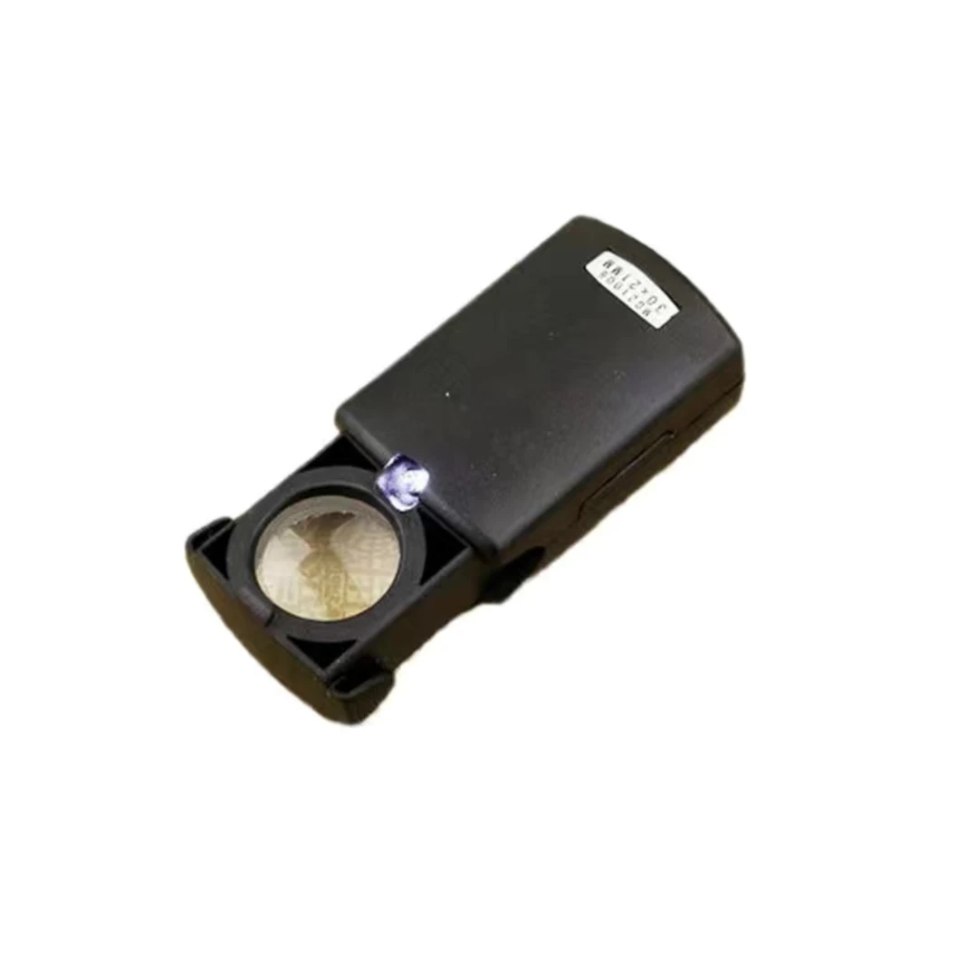 便携式随身抽拉放大镜高倍带灯多功能阅读器