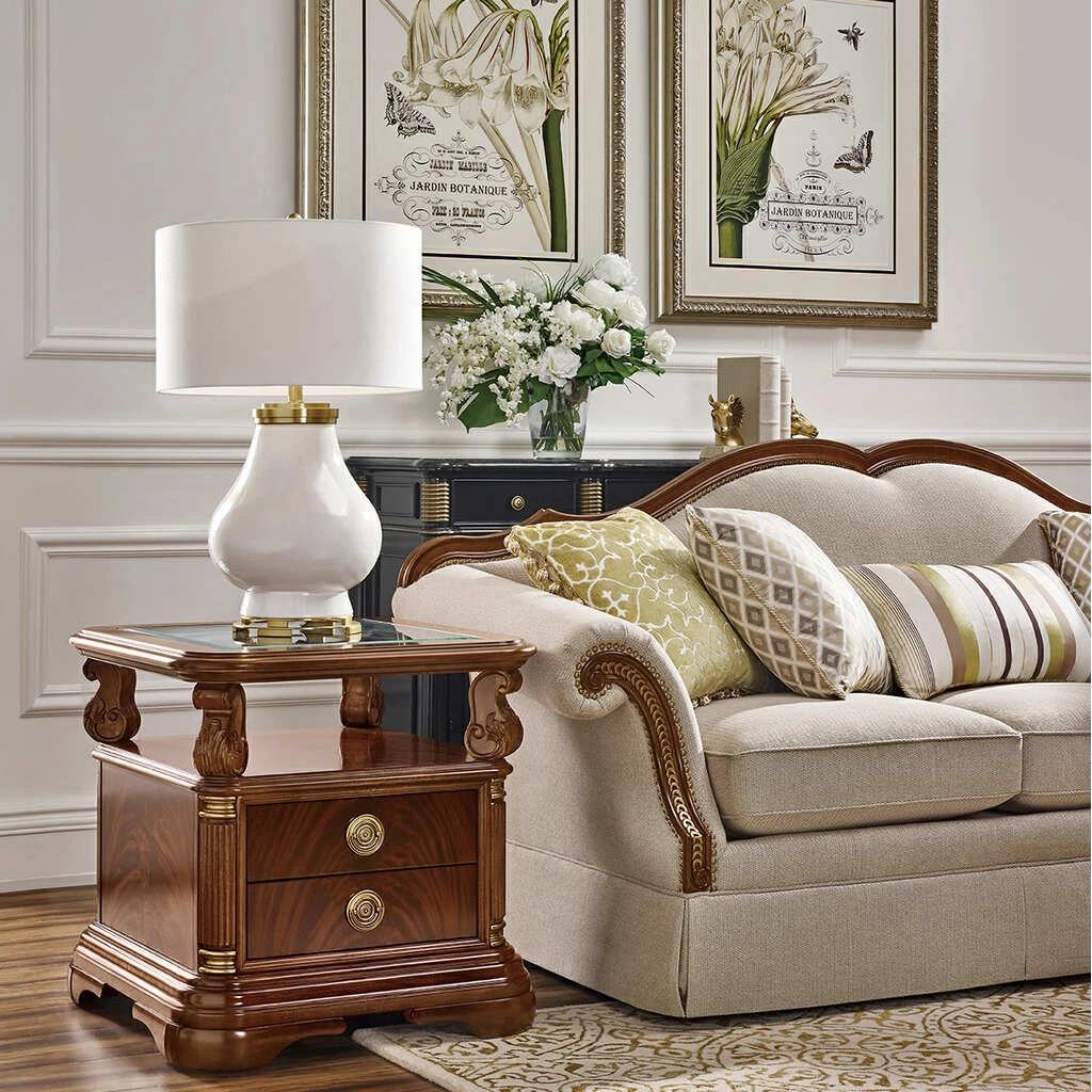 【9.9角桌专场】美克美家 帕拉罗黎经典美式角桌 微瑕 不支持退换