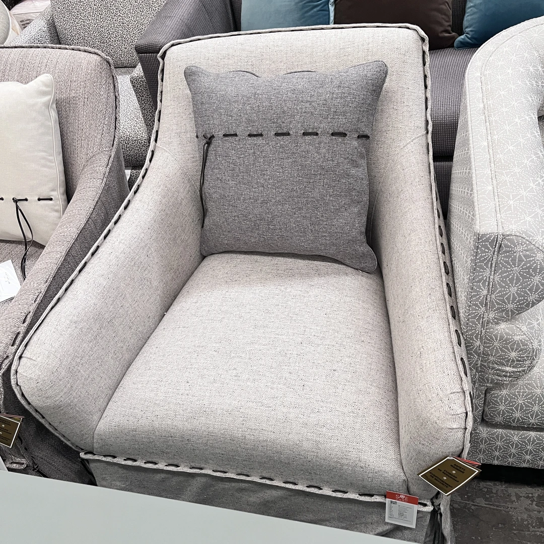 【出口外销款】A.R.T. 布艺单人沙发转椅 微瑕 不支持退换