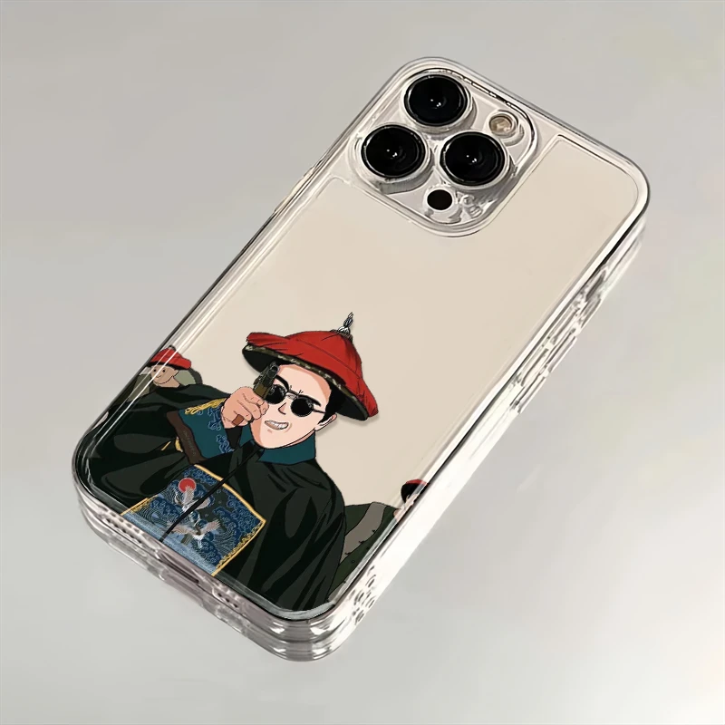 墨镜韦小宝苹果小米华为iphone15promax手机壳14太空软13/12/11/D