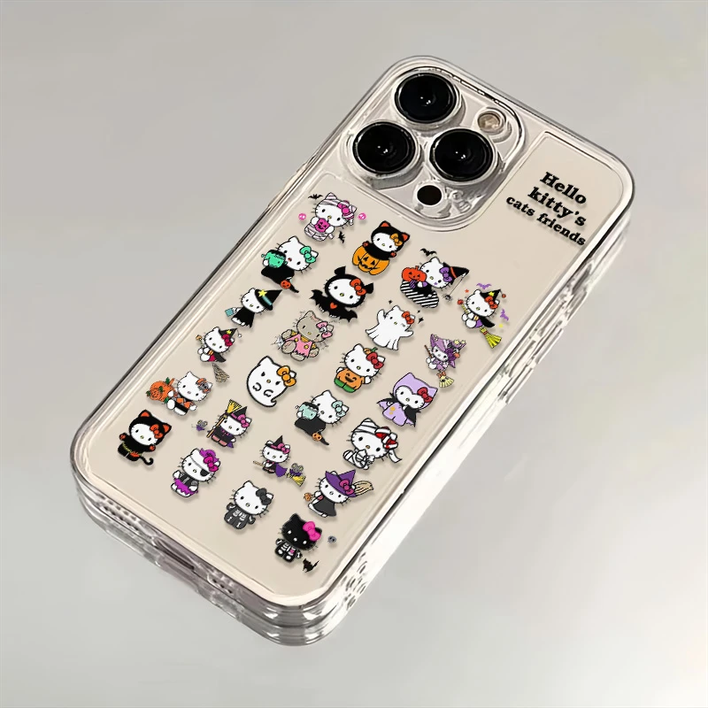 万圣节凯蒂猫苹果oppo小米vivo华为iphone15pm太空14软13手机壳12