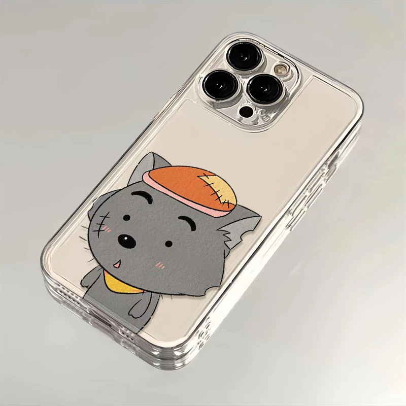 呆萌灰太狼苹果小米华为iphone15promax手机壳14太空13/12/11软DC