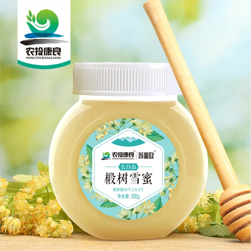 东北椴树雪蜜500克*2瓶