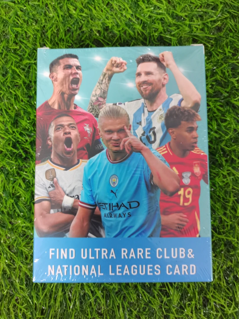 Showtime足球盲盒寻找C罗梅西（Topps，panini帕尼尼）