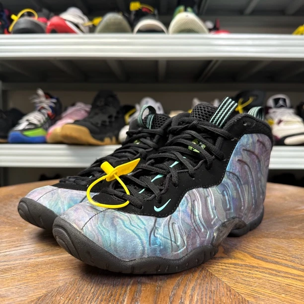 36.5码/Nike 鲍鱼喷 复古篮球鞋/市价1999/95新/无盒/T2001