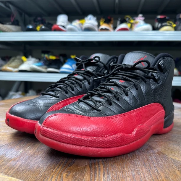 41码/Air Jordan 12 篮球鞋 流感之战/市价1959/95新/无盒/T1775
