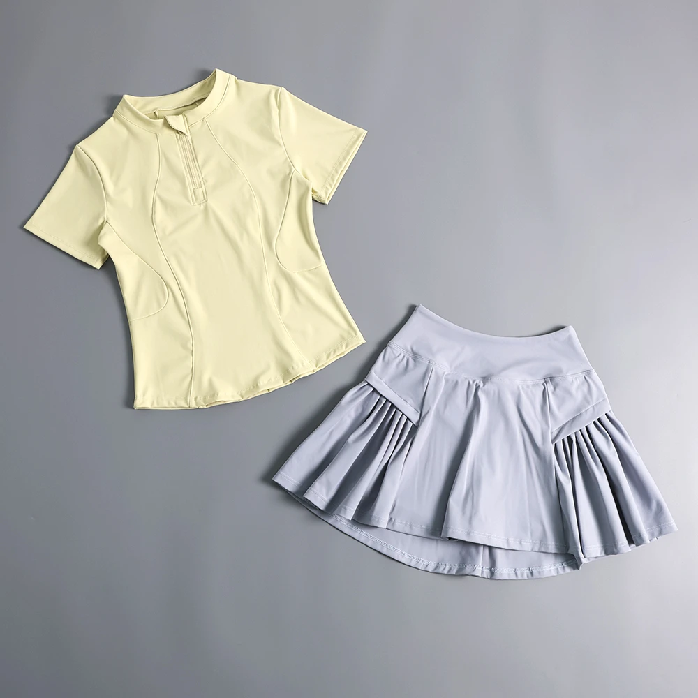 运动套装女夏季高级感新款时尚专业速干透气健身房晨跑步瑜伽服