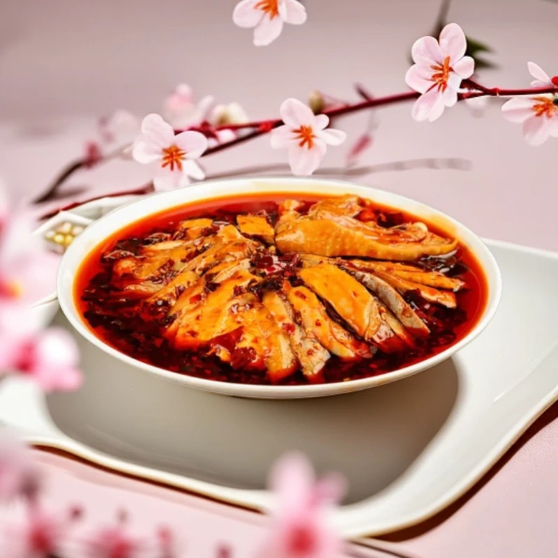 中国重庆丰都蜀味麻辣鸡高山土鸡鸡