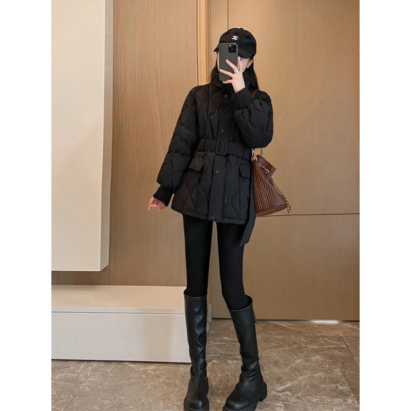 收腰棉袄女短款2023年新款百搭小个子流行显瘦冬季棉服外套休闲