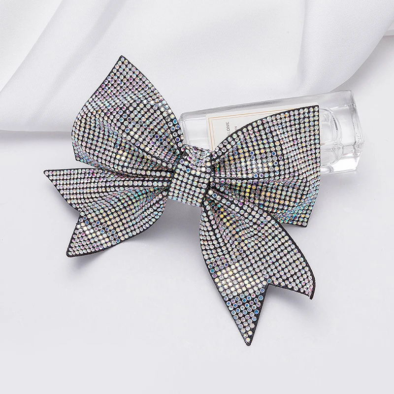 B.【新品】满钻蝴蝶结抓夹弹簧夹