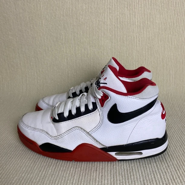 41码/AJ Fly 89 白红 蓝球鞋 无原盒