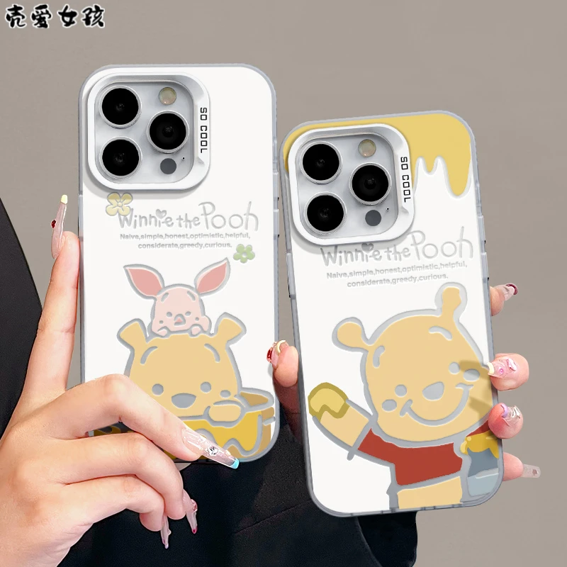 适用苹果15潮流iPhone14手机壳13p华为创意维尼mate小猪x荣耀nova