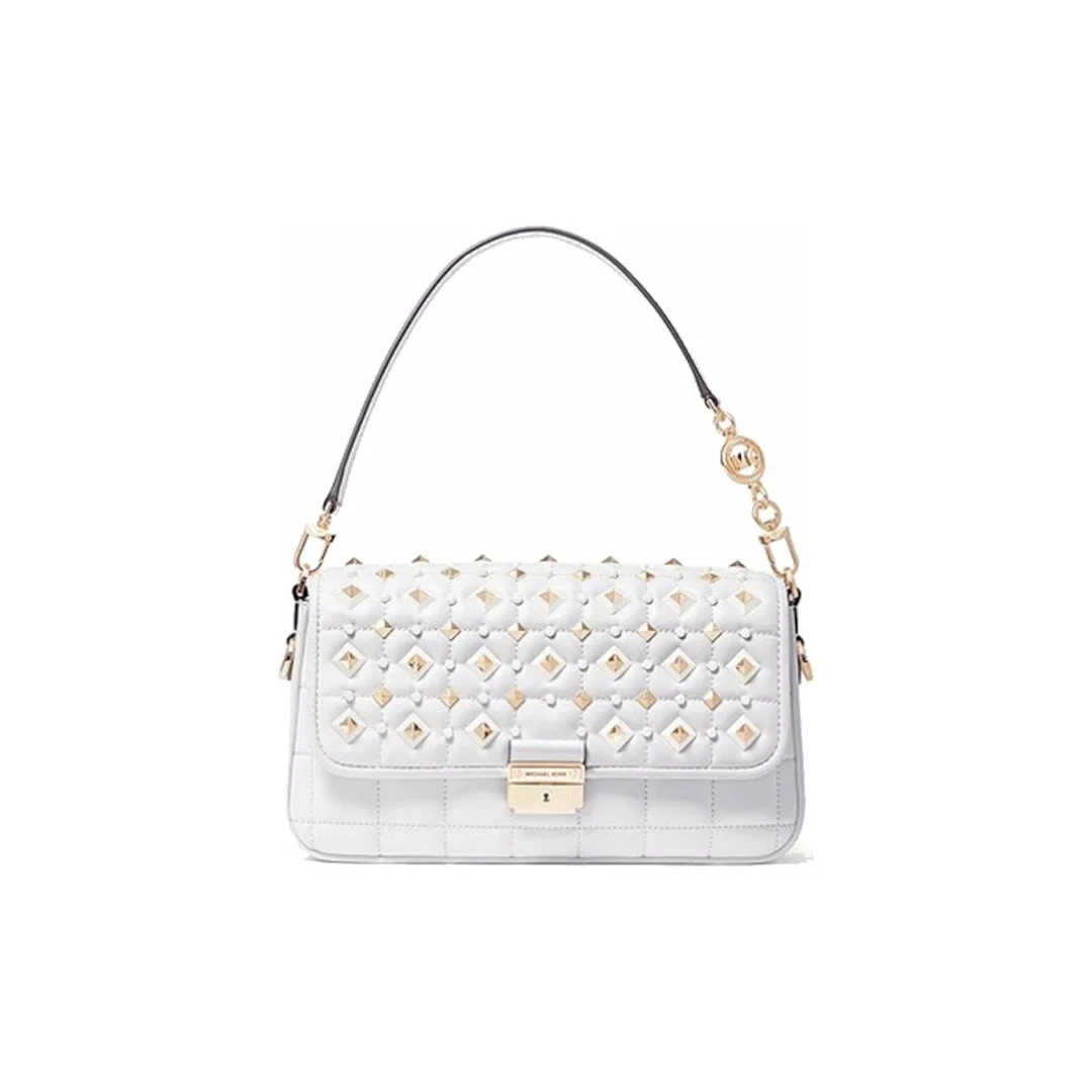 全新未使用 MICHAEL KORS/迈克高仕 Bradshaw 白色铆钉/EA02370