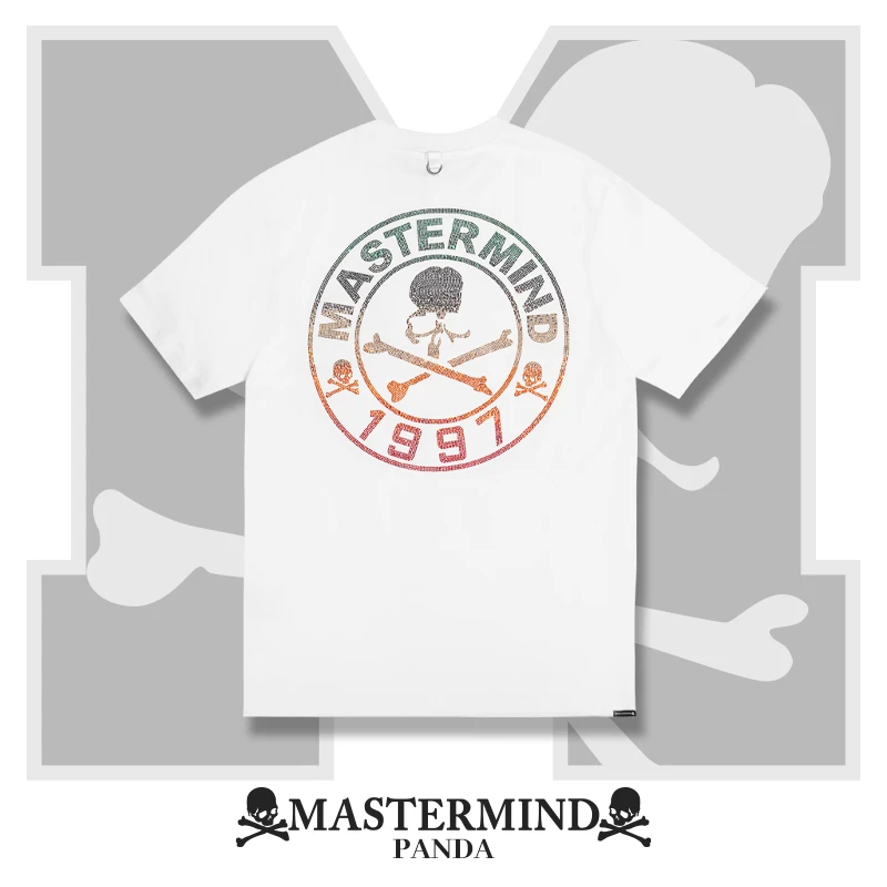 MASTERGUNS暗黑潮牌短袖男士休闲情侣夏季宽松印花MJ8032