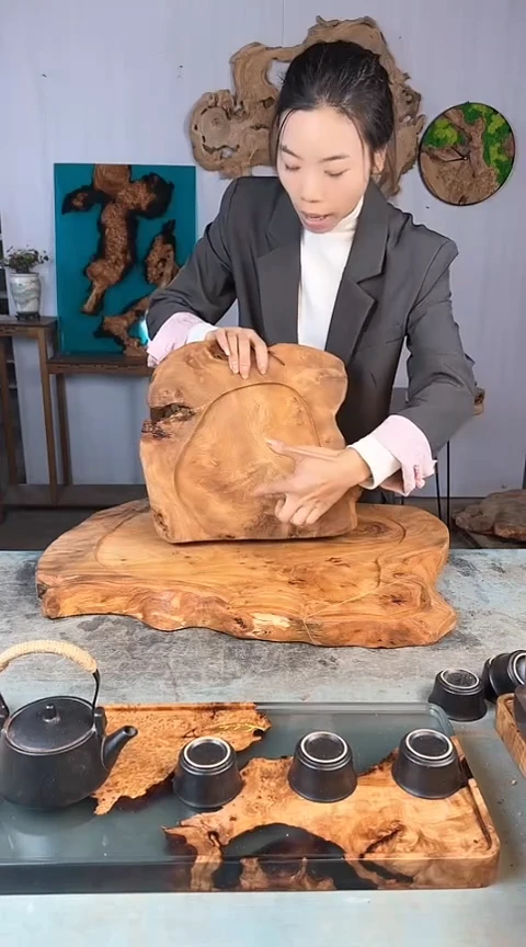 【闪购商品】香杉木木艺杉木瘤随型【原料】039