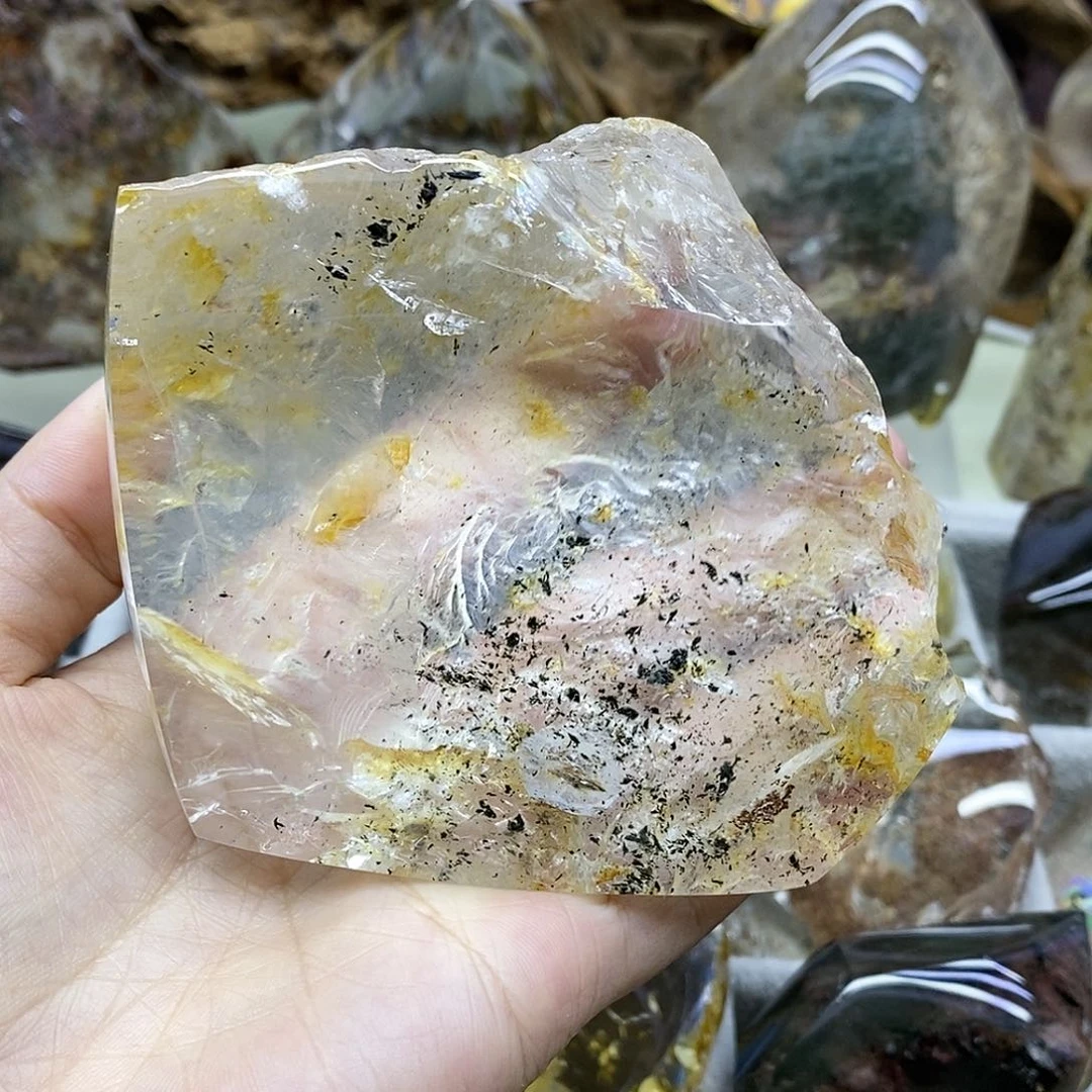 水晶水晶原石未镶嵌浩**力