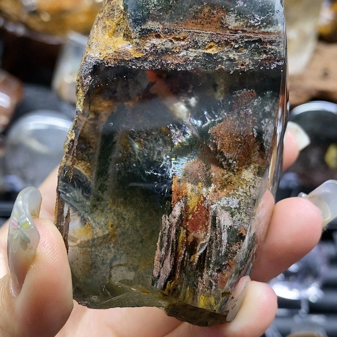 水晶水晶原石未镶嵌
