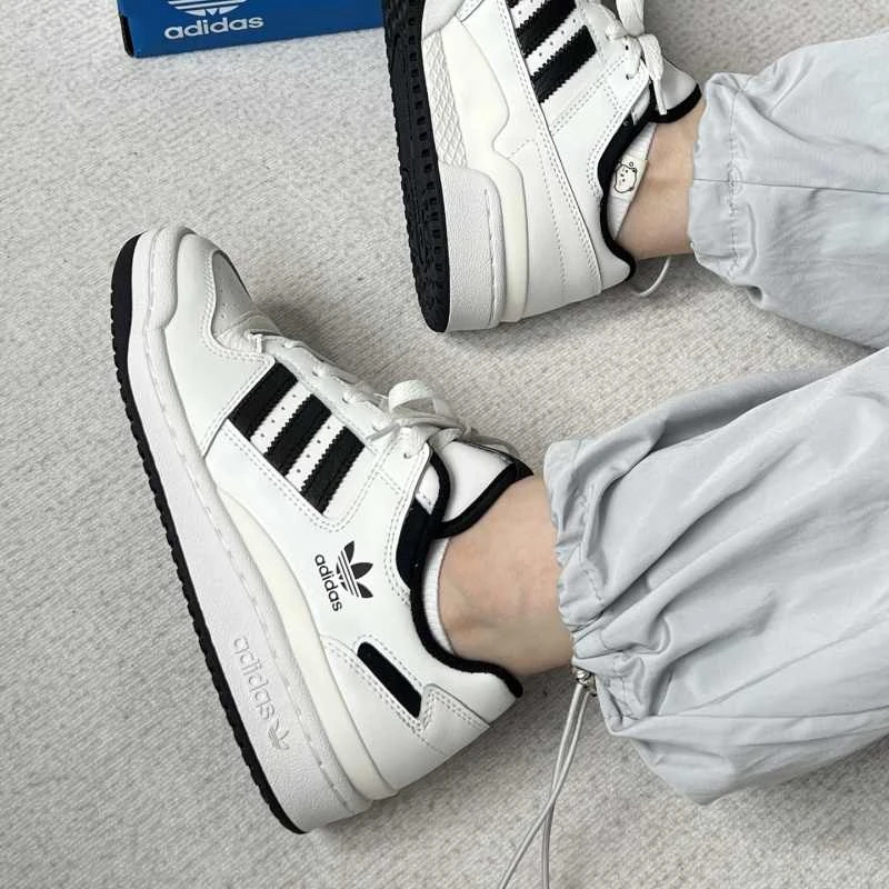 adidas/阿迪达斯三叶草男鞋夏季高能感低帮小白鞋休闲鞋