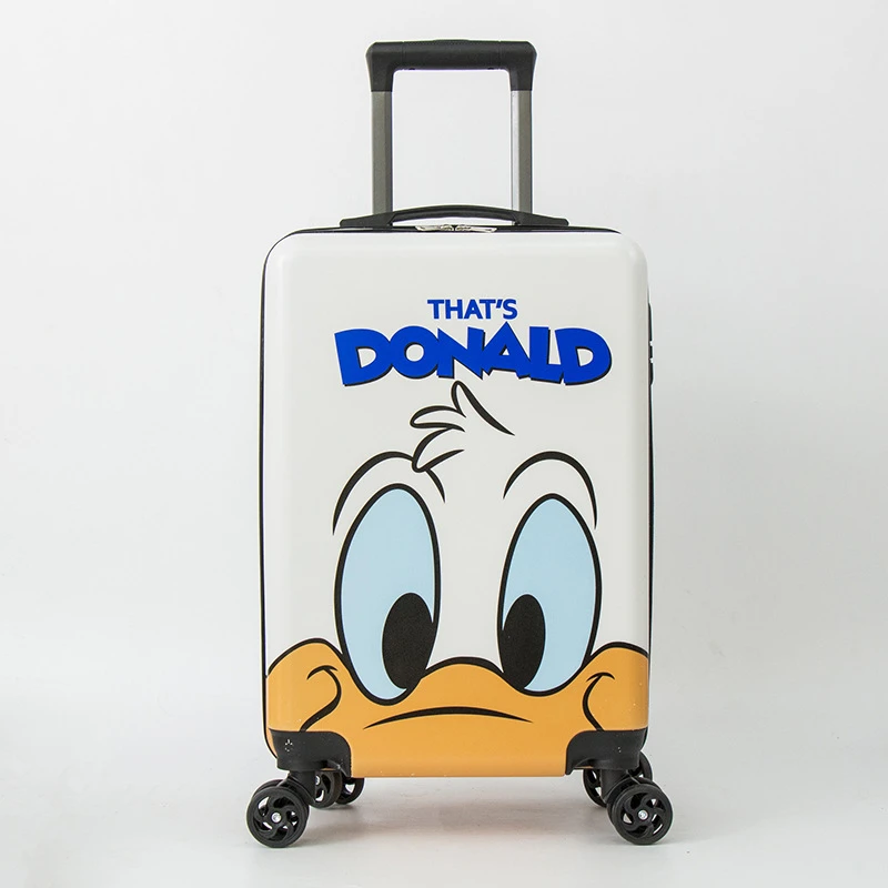 新款20寸卡通拉杆箱万向轮礼品旅行箱登机箱批发儿童不锈钢拉杆1