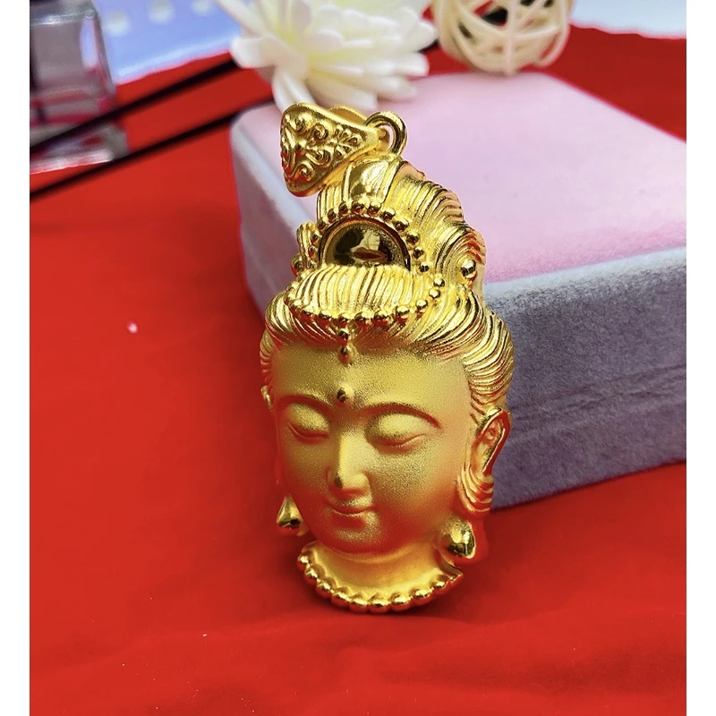 合金吊坠 观音头像吊坠 永保平安