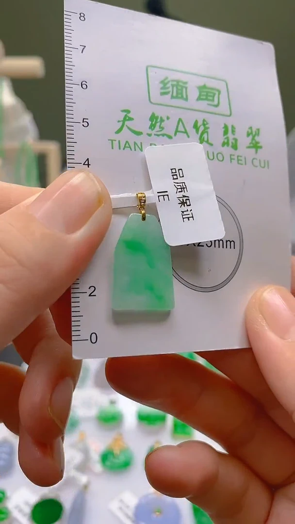 【闪购商品】翡翠颈饰18K金镶嵌新号开播全场乱卖