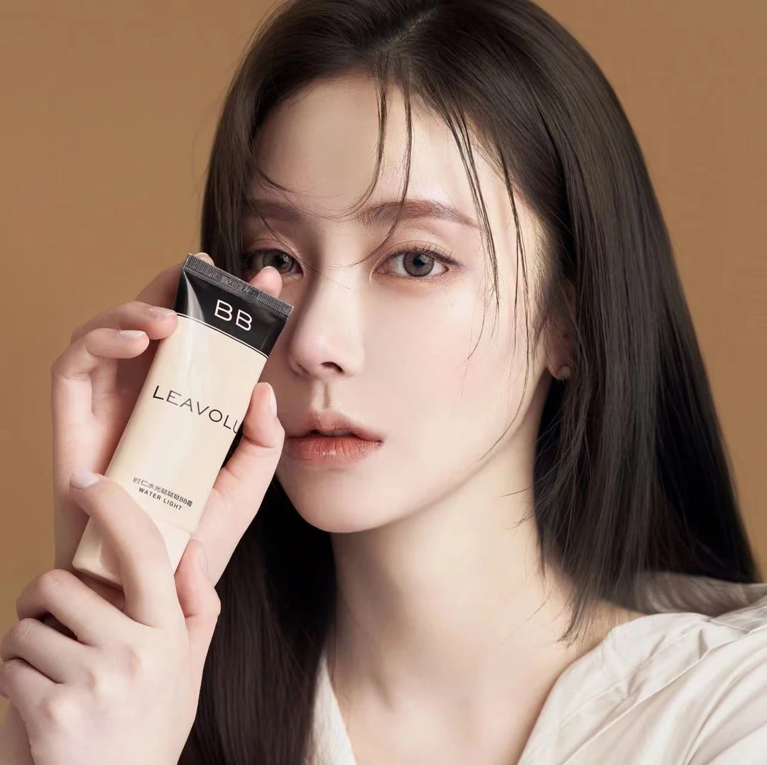 时仁升级款LEAVOLU时仁水光哒哒哒 BB霜遮瑕水光定妆轻薄自然透亮