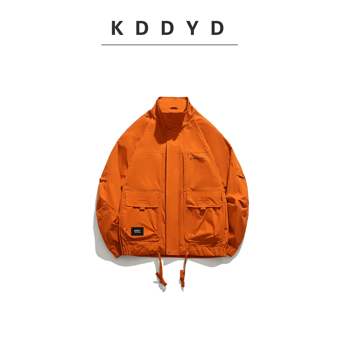 『KDD · YD』秋季户外时尚夹克连帽情侣冲锋衣外套 61023