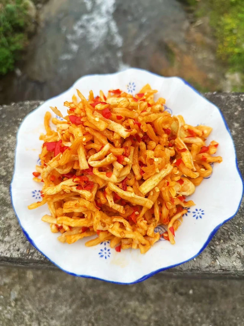 【正宗湖南特产】高山脆萝卜干香辣即食农家自制咸菜下饭菜420克