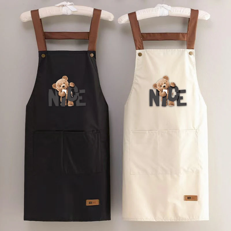 【抢！惊爆价！】成人时尚防水防油围裙工作家用洋气无袖韩版防水围裙