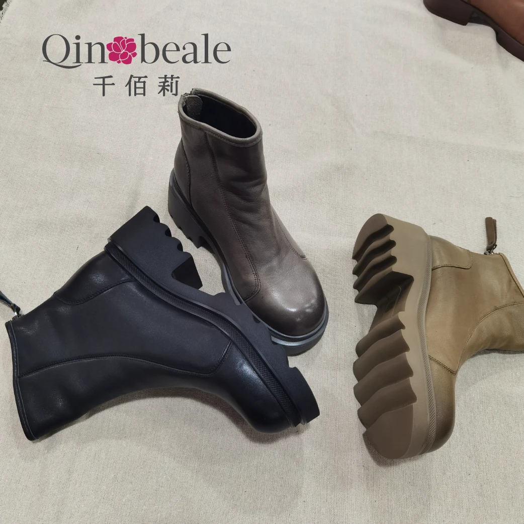 Qin&beale/千佰莉2196106B0240短靴B006