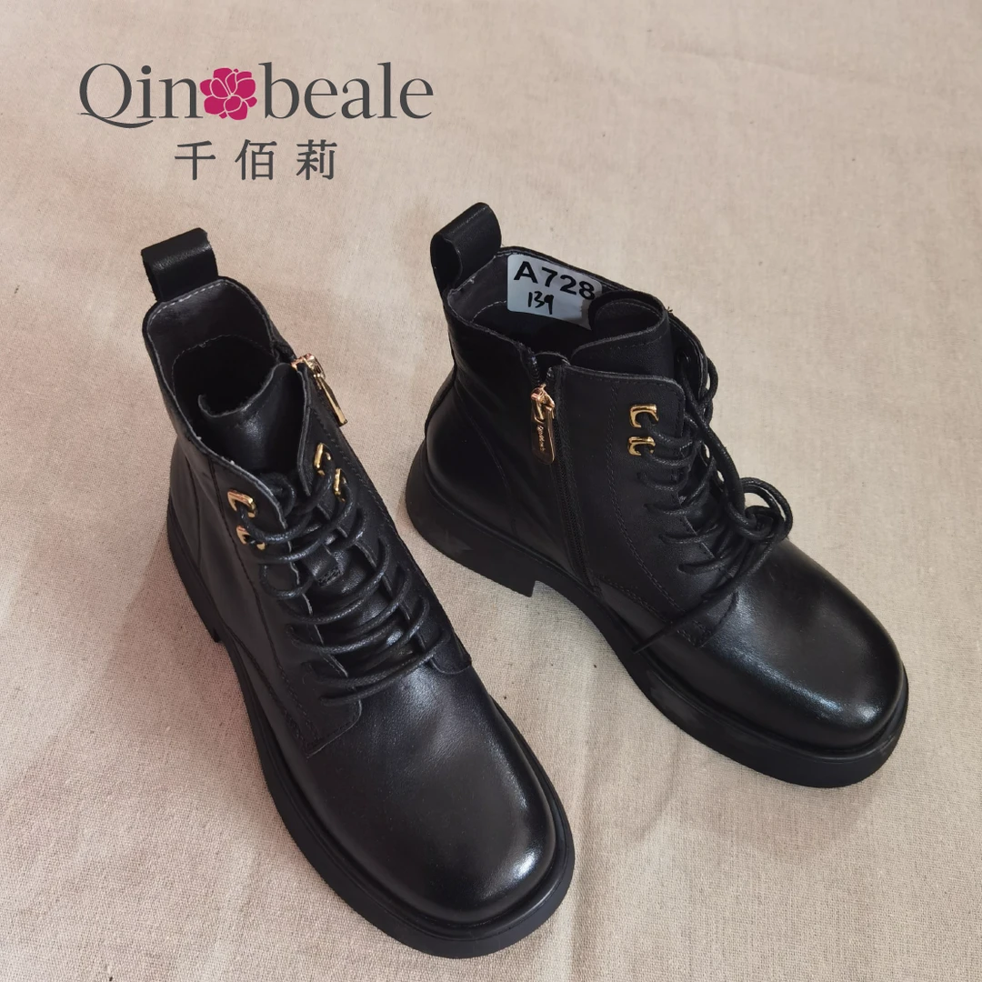 Qin&beale/千佰莉3318105H1076短靴A728