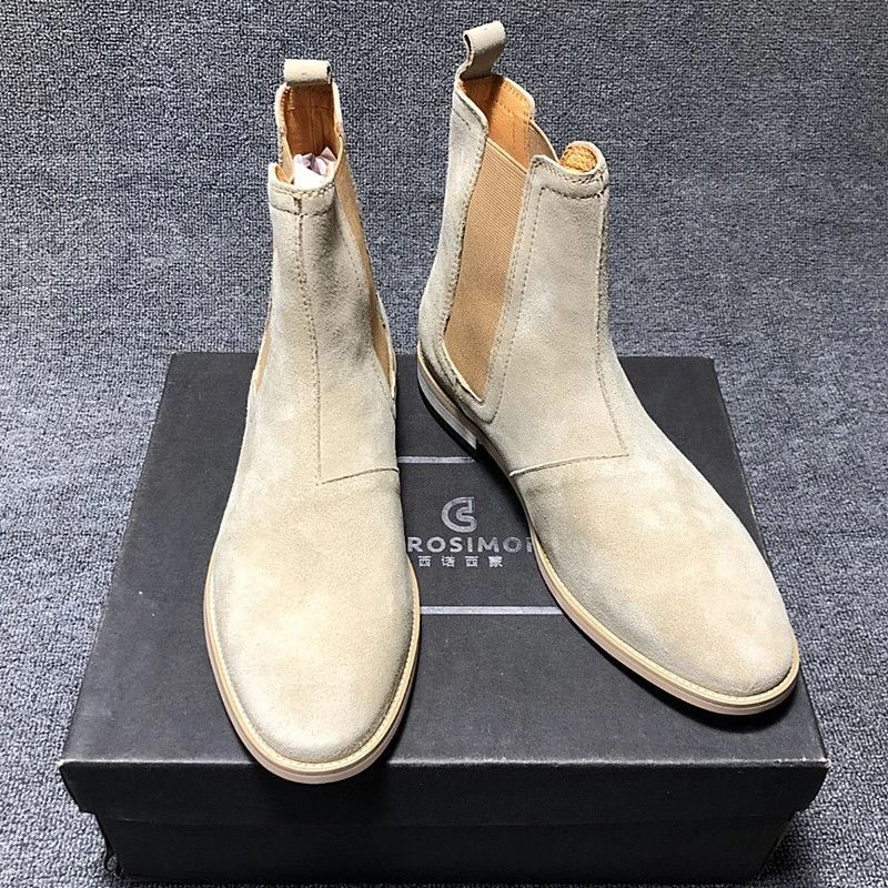BVLLEGAN BVANATE BV 切尔西靴男英伦尖头chelsea boot短靴子