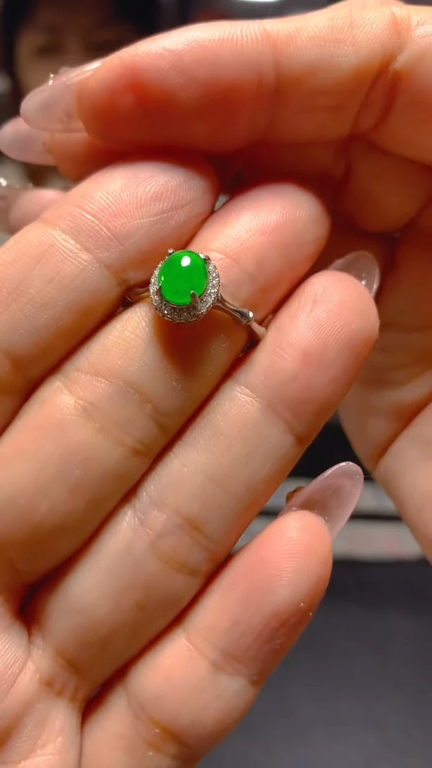 【闪购商品】翡翠戒指未镶嵌0027915555