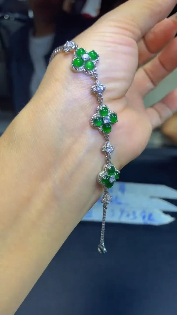 【闪购商品】翡翠手链未镶嵌1000882863