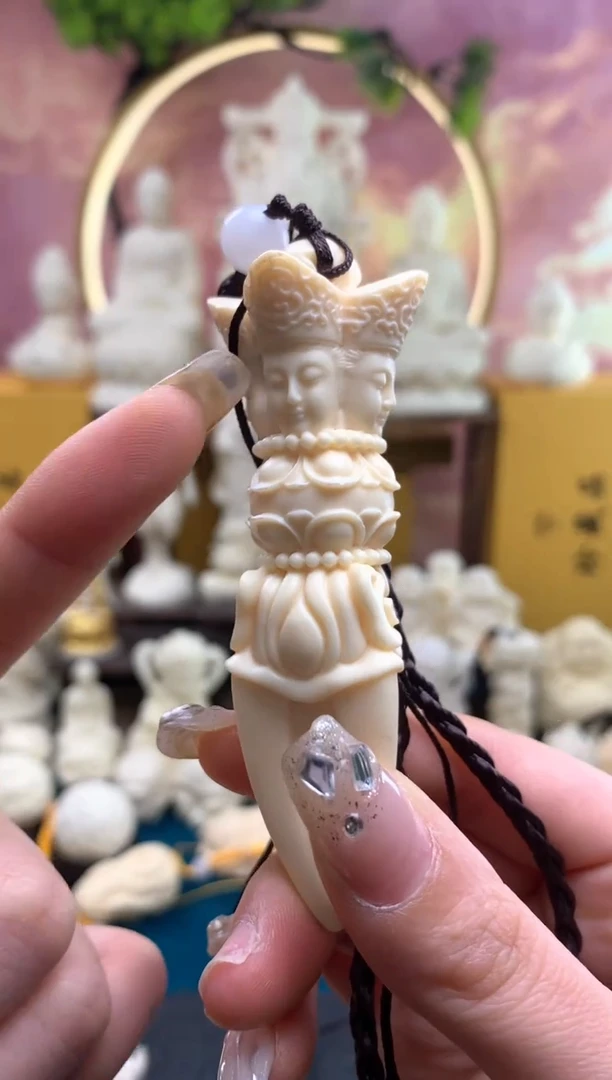 【闪购商品】象牙果根雕降魔杵