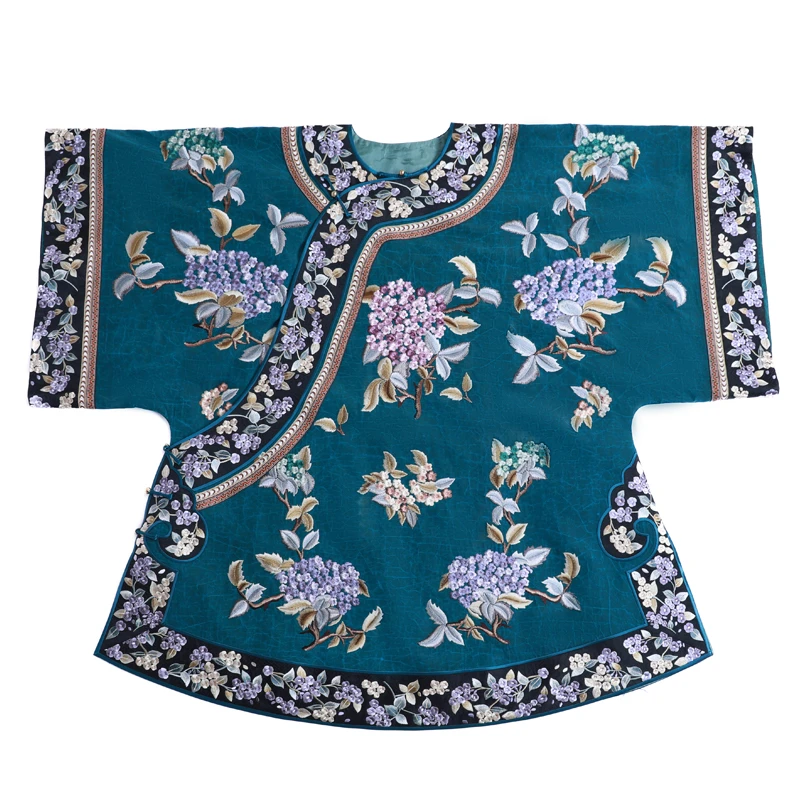 「锦锦花期」乐锦坊复古国风手工原创设计百搭刺绣国潮女装汉服上衣