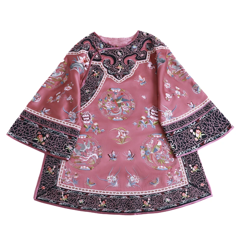 「争春」乐锦坊复古中国风手工原创设计感百搭刺绣国潮女装汉服上衣