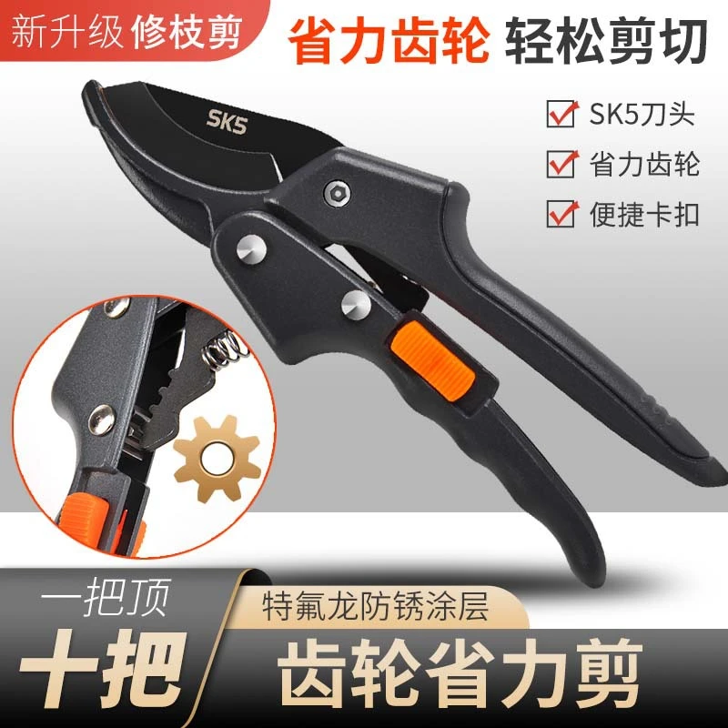 省力粗枝剪SK5园艺剪 园林剪修枝剪刀果树花枝剪摘果剪园林工具！！