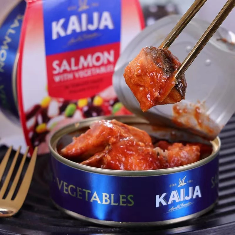 8盒大礼包拉脱维亚原装进口鱼罐头新年礼包