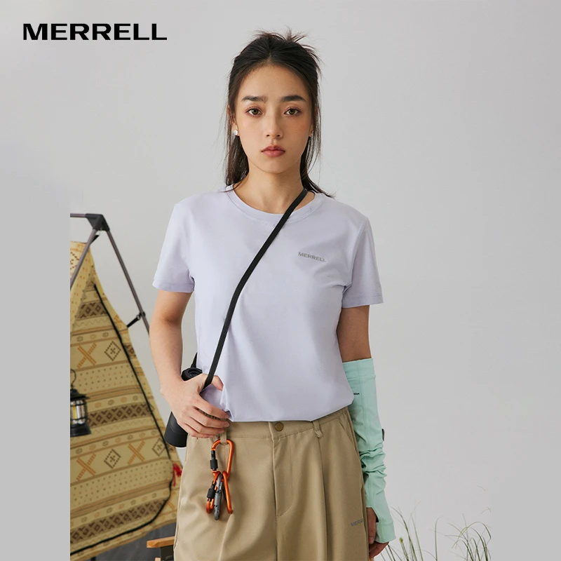 Merrell/迈乐户外运动短T简约休闲上衣抗菌速干短袖T恤时尚百搭
