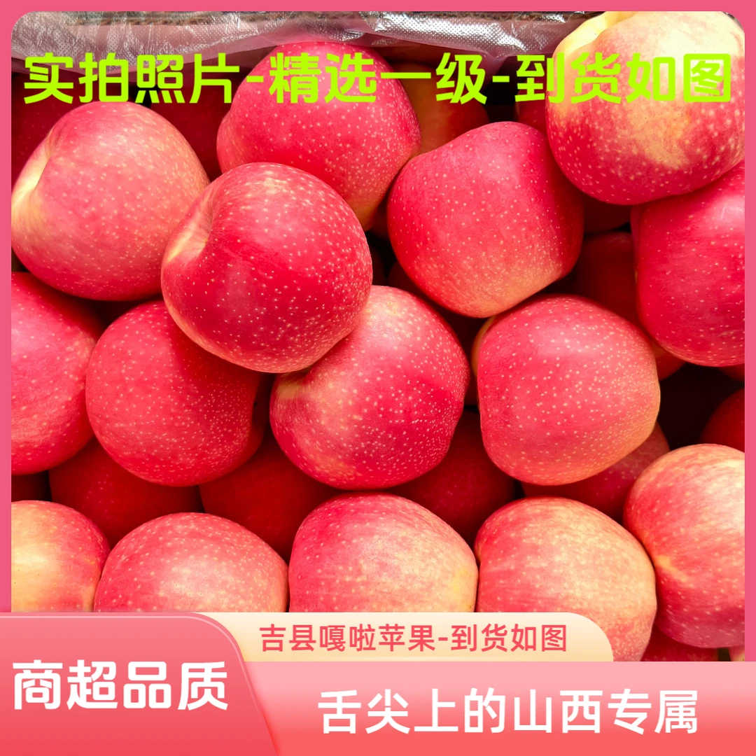 【舌尖上山西专属】吉县嘎啦苹果商超品质现摘现发净重4.6斤净重