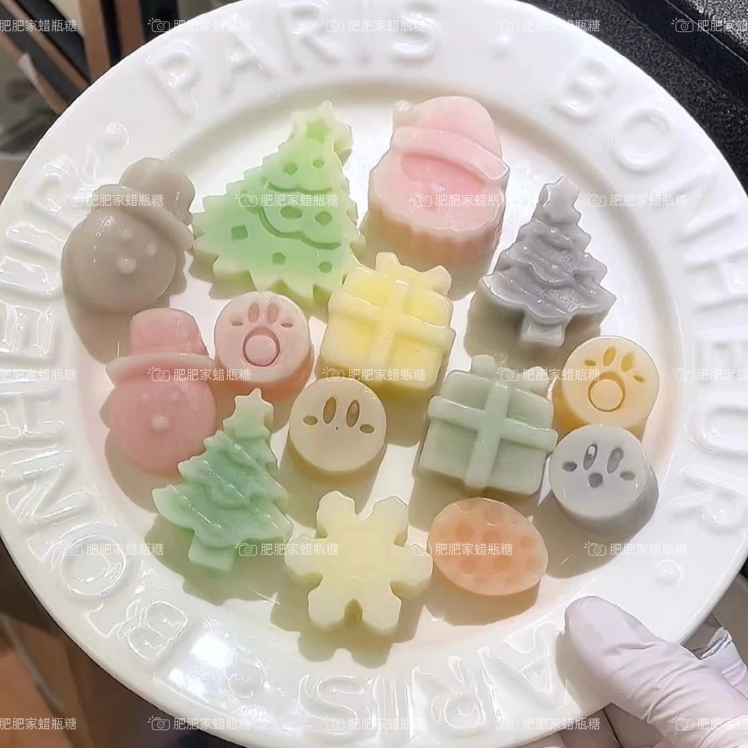 【圣诞派对】纯手工蜡瓶糖夹心爆浆蜡瓶糖果蜡瓶糖夹心爆浆解压进口