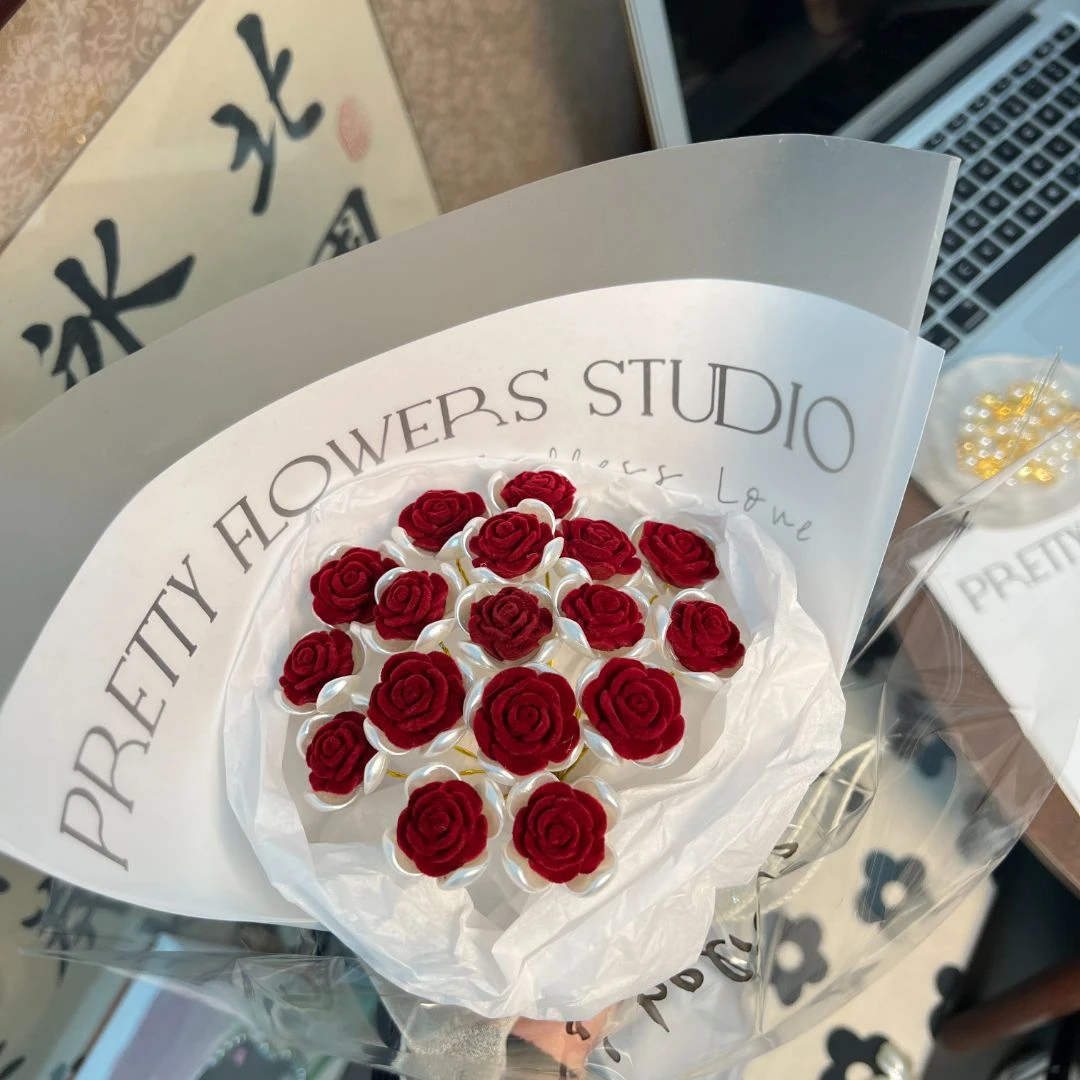 手工自制diy玫瑰花束创意不凋谢浪漫礼物520情人节送女朋友礼物