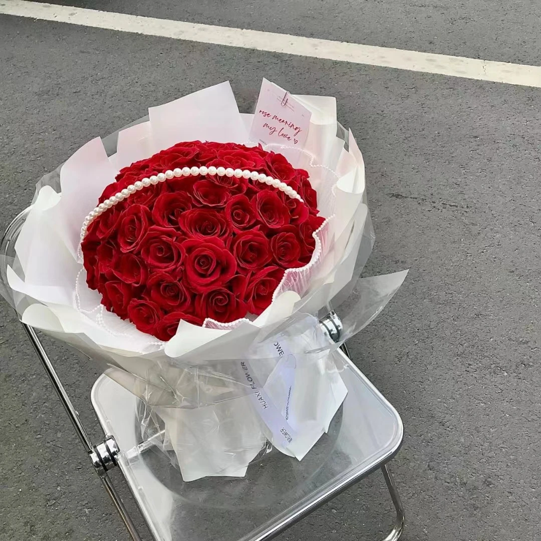 37度甜【33枝红玫瑰小香风鲜花花束】送女朋友鲜花配送生日礼物鲜花附近团购