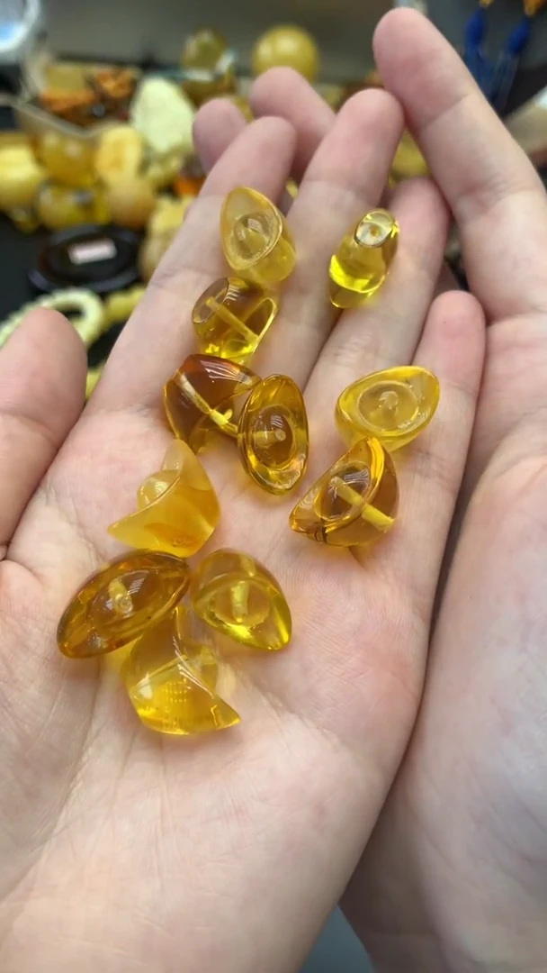 【闪购商品】琥珀珠宝奇石未镶嵌635）多样性发其一
