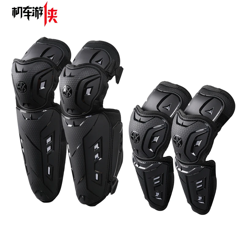 机车游侠摩托车护膝摩托车防护装备骑行护膝机车装备专用机车用品