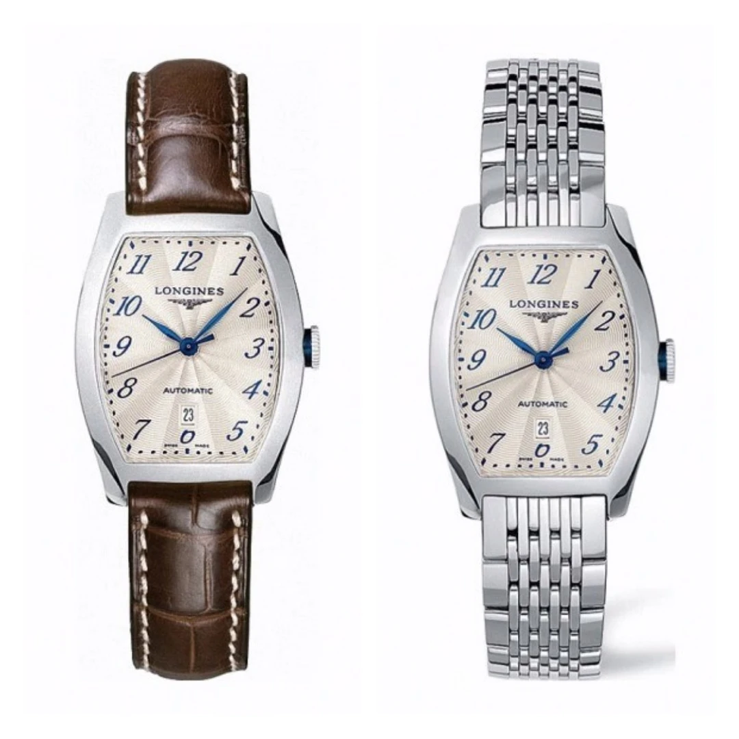 99新 Longines/浪琴 典藏142/机械/白盘数字/表径26-30.6mm/女士