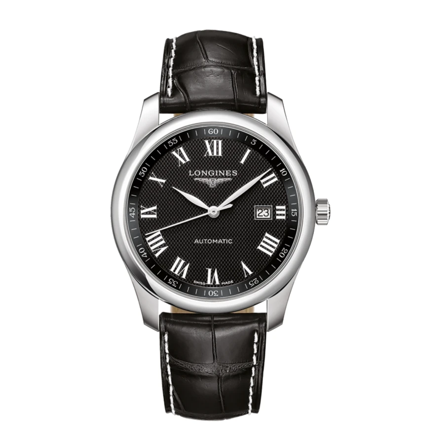 99新 Longines/浪琴 名匠793/机械/黑盘罗马/表径40mm/男士腕表