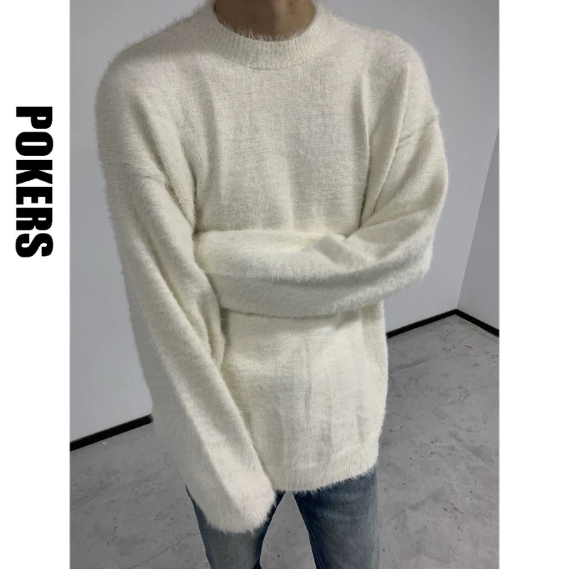 「POKERS」清货必入！basic mohair柔软亲肤秋冬氛围感慵懒毛衣