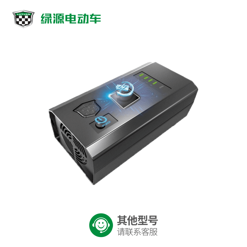 绿源电动车快充充电器铅酸电池专用3小时充满原装正品48V60V72V